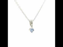 Load and play video in Gallery viewer, December Birthstone Love Pendant-BP005BTP
