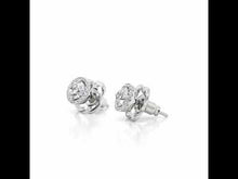 Load and play video in Gallery viewer, April Birthstone Earrings-BE001DAP
