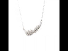 Load and play video in Gallery viewer, Angel Wings Necklace-N0252CLP