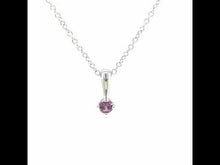 Load and play video in Gallery viewer, June Birthstone Love Pendant-BP005AXP