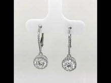 Load and play video in Gallery viewer, Halo Drop Earrings-E0193CLP