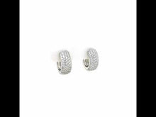 Load and play video in Gallery viewer, 5-Row Huggie Hoop Earrings-E0200CLP
