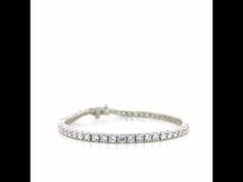 Load and play video in Gallery viewer, 5.61 CTW Classic Tennis Bracelet-B2001CLP
