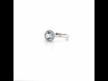 Load and play video in Gallery viewer, March Birthstone Ring-BR001AQP