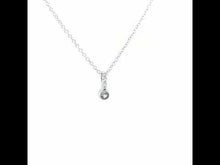 Load and play video in Gallery viewer, December Birthstone Love Pendant-BP002BTP