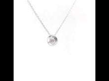 Load and play video in Gallery viewer, February Birthstone Necklace-BN001AMP