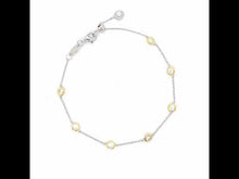 Load and play video in Gallery viewer, 1.02 CTW Adjustable 7 Symbols of Joy Station Bracelet-B0126CLT