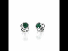 Load and play video in Gallery viewer, May Birthstone Earrings-BE001EMP