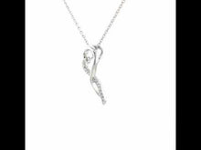 Load and play video in Gallery viewer, Infinity Heart Pendant Necklace-P0151CLP