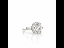 Load and play video in Gallery viewer, Classic Three-Stone Engagement Ring-R0205CLP
