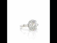 Load and play video in Gallery viewer, Classic Three-Stone Engagement Ring-R0205CLP