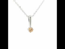 Load and play video in Gallery viewer, November Birthstone Love Pendant-BP004YTP