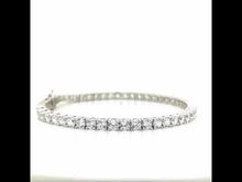 Load and play video in Gallery viewer, 7.65 CTW Classic Tennis Bracelet-B3003CLP