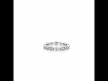 Load and play video in Gallery viewer, Stackable Wave Eternity Band-R0372CLP
