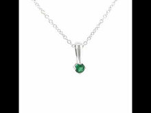 Load and play video in Gallery viewer, May Birthstone Love Pendant-BP005EMP