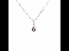 Load and play video in Gallery viewer, June Birthstone Love Pendant-BP002AXP