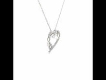 Load and play video in Gallery viewer, Double-Heart Pendant Necklace-P0152CLP