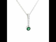 Load and play video in Gallery viewer, May Birthstone Love Pendant-BP003EMP