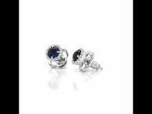 Load and play video in Gallery viewer, March Birthstone Earrings-BE001AQP