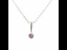 Load and play video in Gallery viewer, June Birthstone Love Pendant-BP004AXP