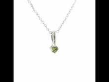 Load and play video in Gallery viewer, August Birthstone Love Pendant-BP005PDP