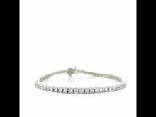 Load and play video in Gallery viewer, 3.5 CTW Classic Tennis Bracelet-B3002CLP