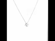 Load and play video in Gallery viewer, 0.50 CTW Solitaire Necklace-N0172CLP

