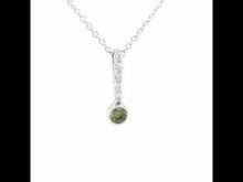 Load and play video in Gallery viewer, August Birthstone Love Pendant-BP003PDP