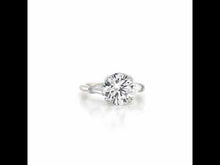 Load and play video in Gallery viewer, Classic Three-Stone Engagement Ring-R0183CLP