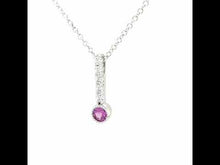 Load and play video in Gallery viewer, October Birthstone Love Pendant-BP003TMP