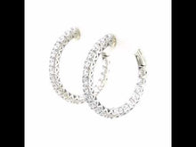 Load and play video in Gallery viewer, 20 mm Hoop Earrings-E3018CLP