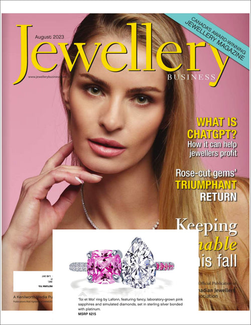 Lafonn in Jewellery Business Magazine (Canada)
