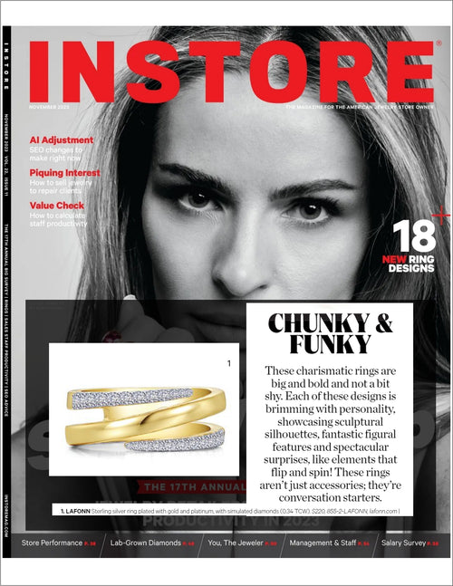 Lafonn in INSTORE Magazine - New Arrivals