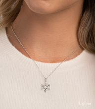 Load image into Gallery viewer, 0.3 CTW Snowflake Necklace-P2018CLP
