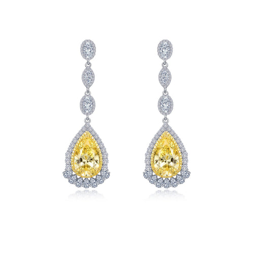 Regal Statement Drop Earrings-8E025CAP