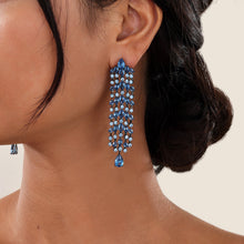 Load image into Gallery viewer, Statement Chandelier Earrings-8E042BTB
