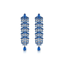 Load image into Gallery viewer, Statement Chandelier Earrings-8E042BTB
