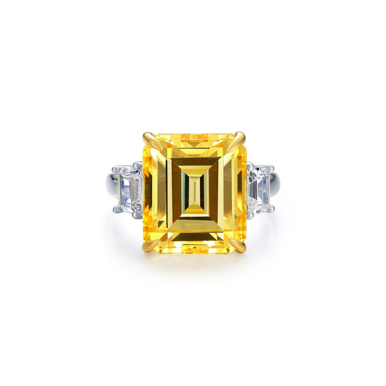 Stunning 3-Stone Engagement Ring-8R024CAT