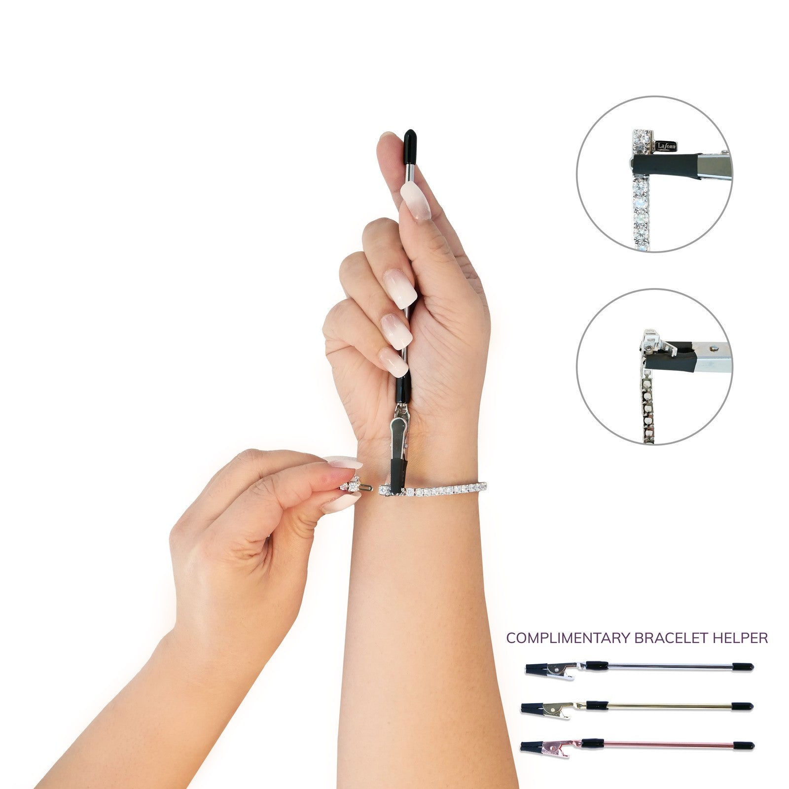 0.44 CTW Adjustable Sideways Cross Bracelet – Lafonn
