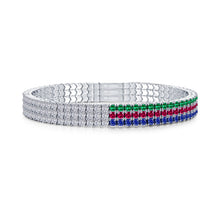Load image into Gallery viewer, Sapphire Harmony Flexible Bracelet-B0187CSP

