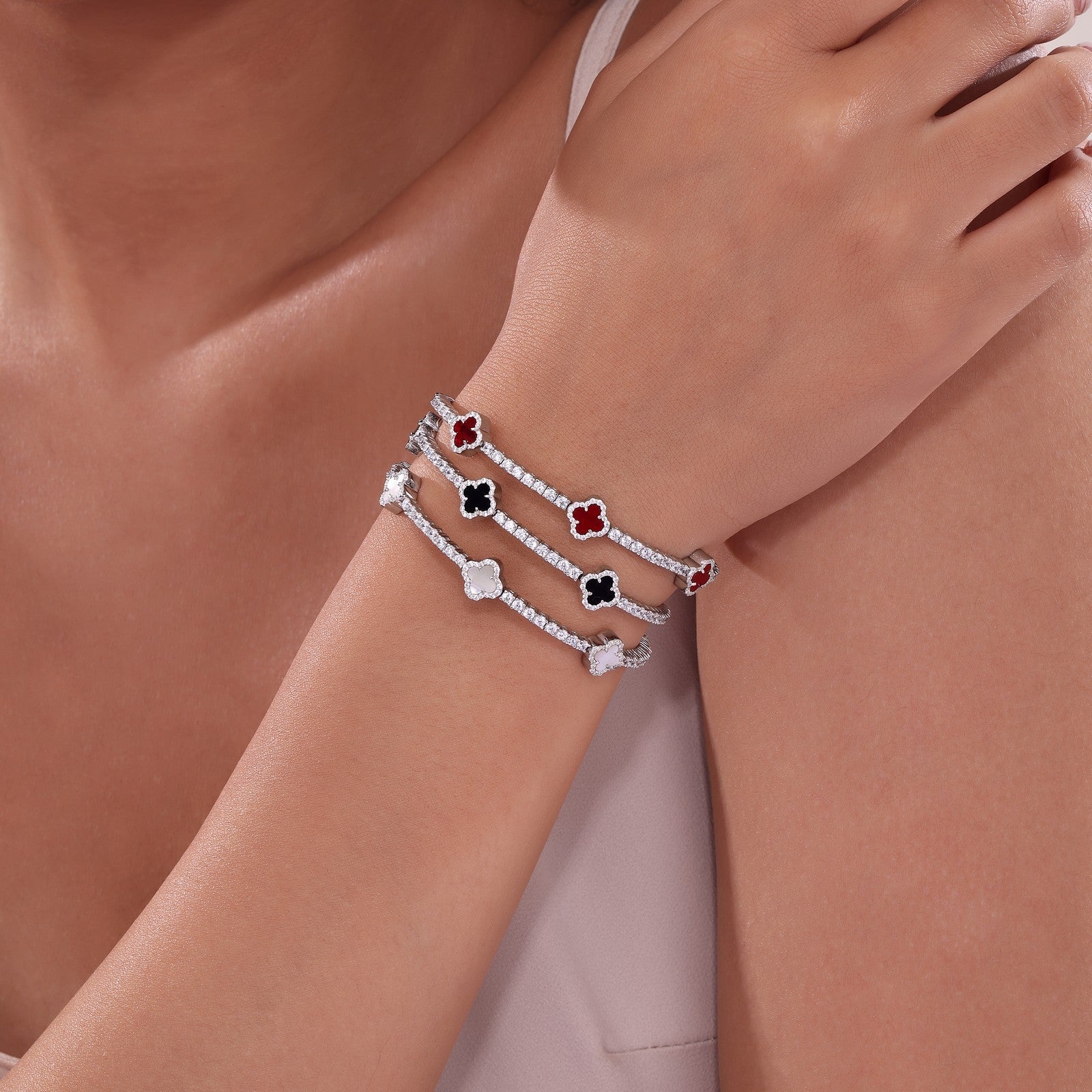 2.4 CTW Flexible Station Tennis Bracelet – Lafonn 2.4 CTW Flexible Station Tennis Bracelet – Lafonn