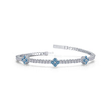 Load image into Gallery viewer, 2.45 CTW Station Flexible Tennis Bracelet-B0201BTP
