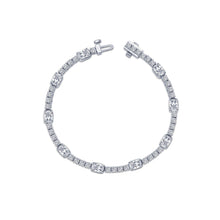 Load image into Gallery viewer, Regal Cushion-Cut Bracelet-B0206CLP
