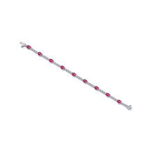 Load image into Gallery viewer, Regal Cushion-Cut Bracelet-B0206CRP

