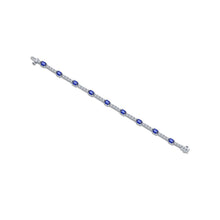 Load image into Gallery viewer, Regal Cushion-Cut Bracelet-B0206CSP
