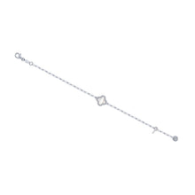 Load image into Gallery viewer, Mother-of-Pearl Paperclip Bracelet-B0210MOP
