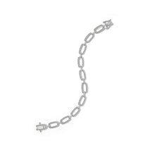 Load image into Gallery viewer, Rectangle Shape Cable Link Bracelet-B0215CLP
