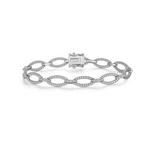 Load image into Gallery viewer, Marquise Shape Cable Link Bracelet-B0216CLP
