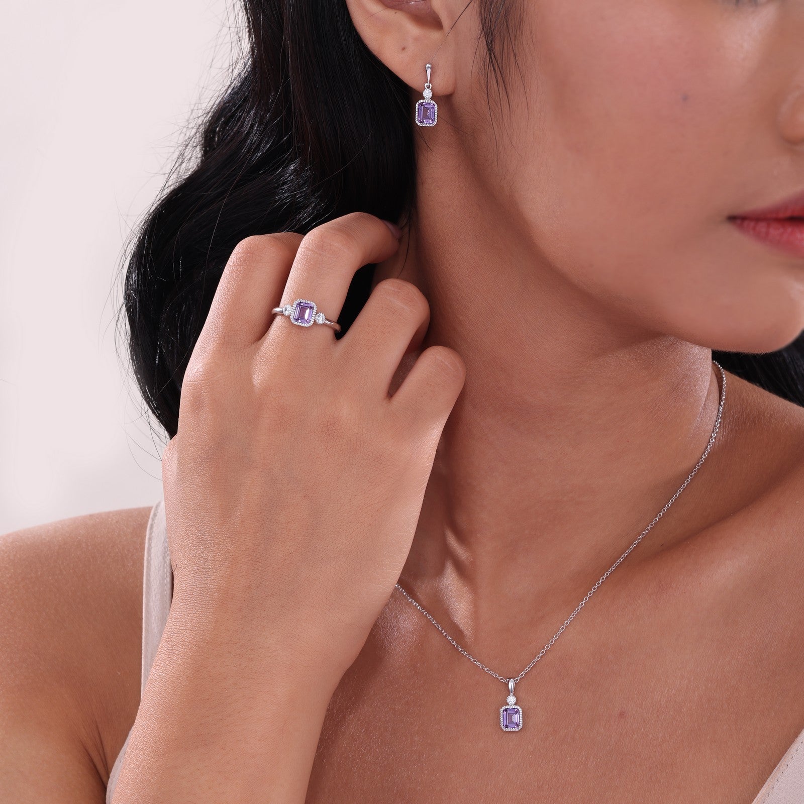 February Birthstone Necklace – Lafonn