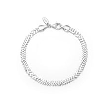 Load image into Gallery viewer, Kiara Chevron Chain Bracelet-CB00011P
